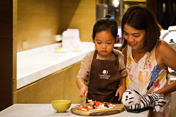 Kids Pizza Making at Tosca: Family Experiences 2024 at DoubleTree by Hilton Johor Bahru