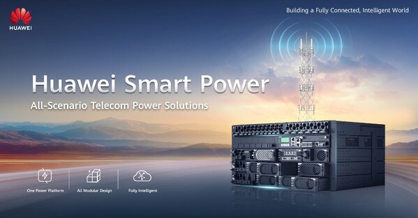 Huawei All-Scenario Smart Telecom Power Solutions (PRNewsfoto/Huawei Digital Power Technologies Co., Ltd.)
