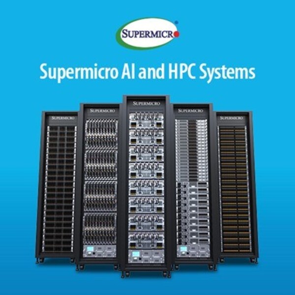Supermicro机柜级液冷解决方案配备产业最新加速器，专注推动AI与高性能计算的融合