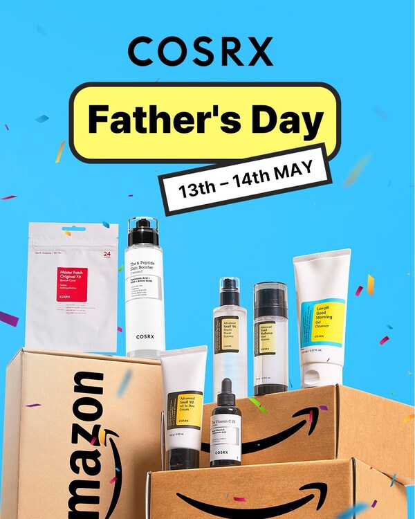 Demonstrate appreciation for the dad's dad jokes with these thoughtful gifts recommended by COSRX.
