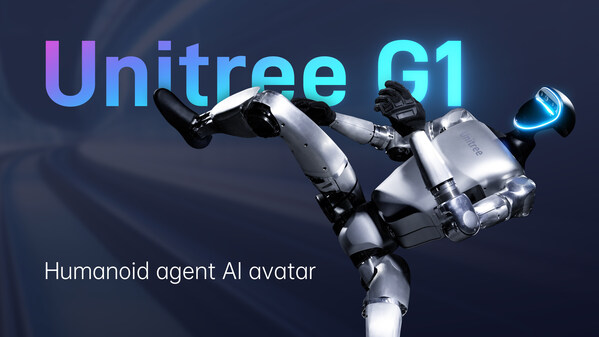 Unitree G1 Humanoid agent | AI avatar | Unlock unlimited sports potential (Extra large joint movement space angle, 23~34 joints)