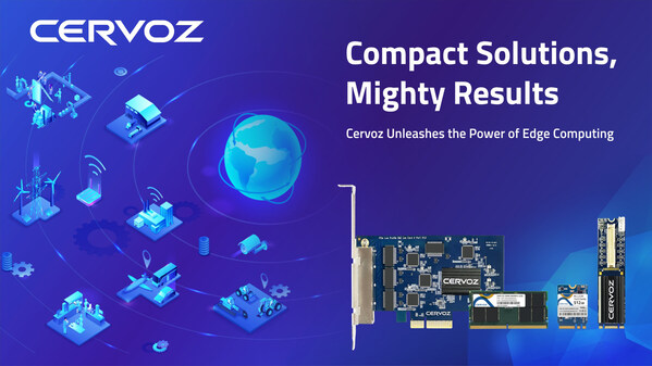 Cervoz, a Taiwan-based company with decades of experience in industrial-grade storage, memory, and expansion solutions, offers comprehensive solutions to enhance edge computing capabilities. From compact NVMe SSDs and DRAM modules to advanced modular expansion cards, Cervoz enables seamless integration, optimized performance, and unmatched reliability in edge computing deployments.