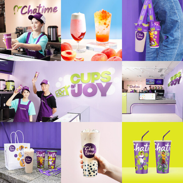 Chatime brand refresh captures the vibrant and youthful spirit that appeals to Gen Z around the world (PRNewsfoto/Chatime)