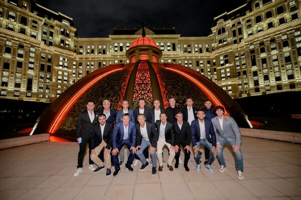 The 11 Portugal Icons star players enjoy the diverse facilities at Grand Lisboa Palace Resort Macau.
