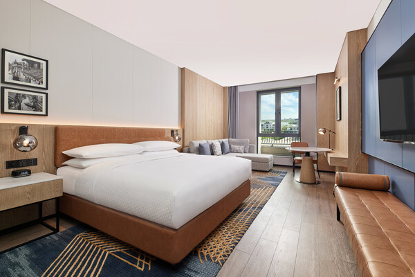 上海楓涇福朋喜來登酒店尊貴大床房