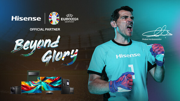 Hisense Mengalu-alukan Ikon Penjaga Gol Iker Casillas untuk Kempen 'BEYOND GLORY' UEFA EURO 2024™