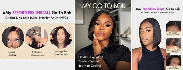 Introducing Luvme Hair's My Go-To Bob Collection - Effortless and Hassle-Free
