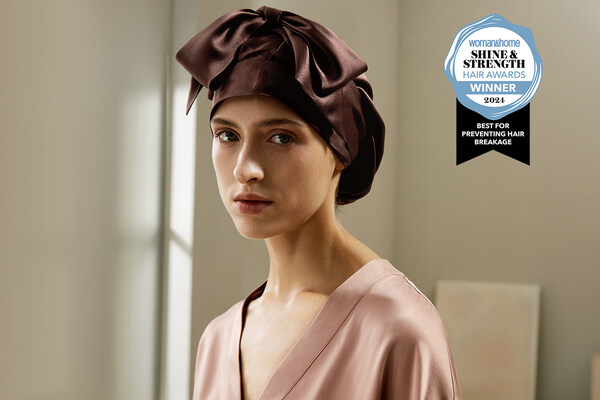 LILYSILK Multi-Use Silk Tie Bonnet has been awarded the Woman&Home 2024 Health Hair Awards for its excellence in preventing breakage.