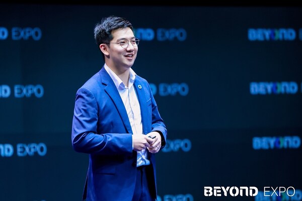 Jason HO, Co-founder of BEYOND Expo, hosted and moderated the Opening Ceremony (PRNewsfoto/Beyond Expo)
