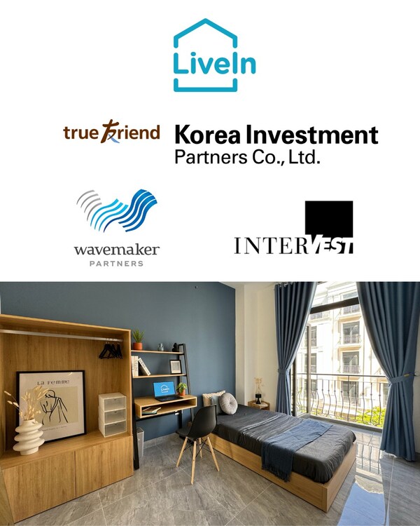 Malaysia's LiveIn Achieves Pre-Series B Funding Milestone, Surpasses $10.95M with Key Investment from Korean Investment Partners (KIP) to Propel Growth in Southeast Asia