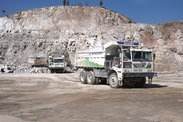 EY60, Electric Battery Truck in Fushan Quarry