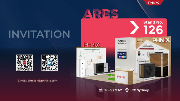 PHNIX& to& Unveil& Cutting-Edge& HVAC& Solutions& @ARBS& 2024& Exhibition& in& Sydney