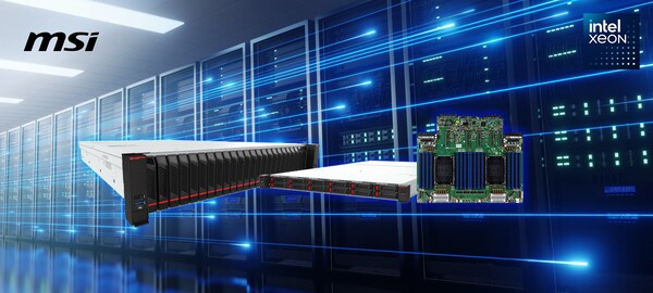 MSI's New Server Platforms with Intel Xeon 6 Boost Performance and Efficiency for Cloud-Scale Workloads