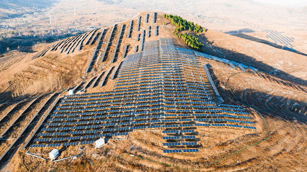 The Shandong photovoltaic power plant. (Photo: TrinaTracker)