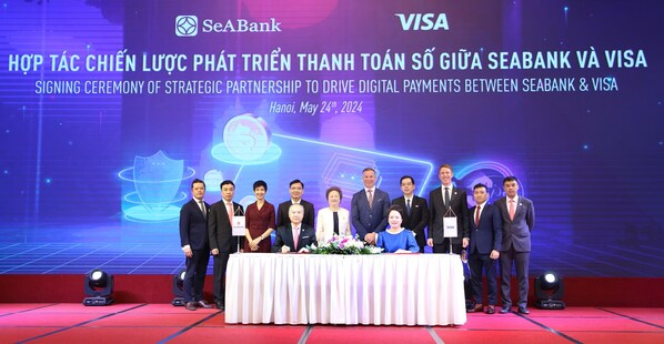 SeABank and Visa strategically cooperate to accelerate digital payments (PRNewsfoto/SeABank)