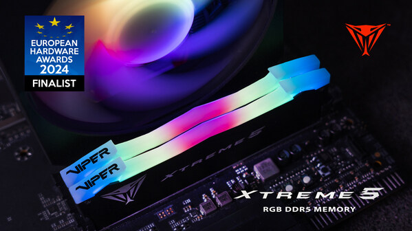 旗艦 Viper Xtreme 5 DRAM 再度入圍「歐洲硬體大獎」
