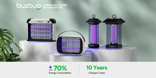 With the arrival of summer, experience the advanced technology of Buzbug's UV-LED bug zappers, enjoy a bug-free life.