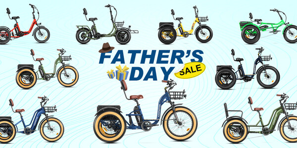 Addmotor Honors Father's Day - Exclusive Electric Trike Deals for the Unique Gift