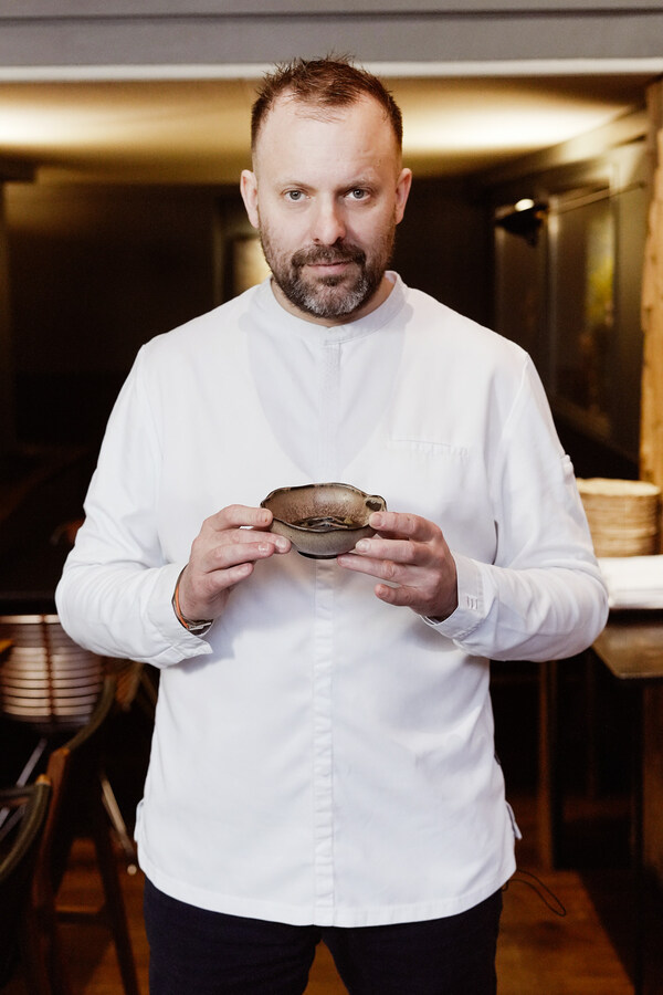 David Toutain of Relais & Châteaux Restaurant David Toutain (Paris, France): “Our iconic dish has been eel since we opened the restaurant in 2013, but now we've replaced it with smoked herring. Fishing and all other causes of the European eel’s decline are issues that we need to be aware of in order to take action.”
