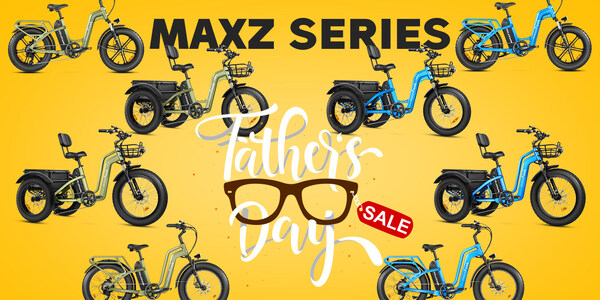 Celebrate Father's Day with Maxfoot Unbeatable Deals on Electric Bikes for Dad