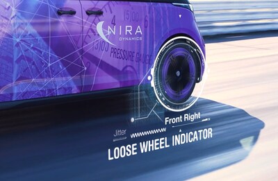 NIRA Dynamics的车轮安全解决方案每年可避免数百起因车轮脱落造成的事故