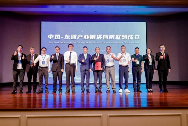 The establishment of the China-ASEAN Industrial Chain and Supply Chain Alliance.