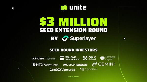Unite Secures $3m investment from Superlayer