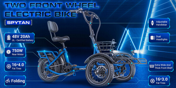 Introducing the Addmotor SPYTAN Your First Choice for an Electric Reverse Trike Adventure