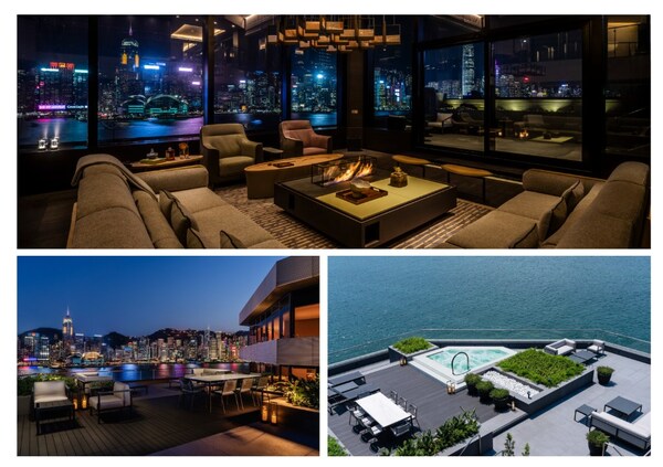 A Trio of One-of-a-kind, Luxury Residential Retreats with Private Terraces and Unrivalled Harbourviews (PRNewsfoto/Regent Hong Kong)