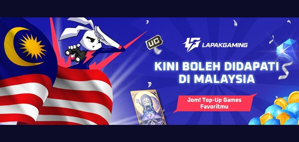 Lapakgaming is Officially Launched in Malaysia, Offering the Most Affordable Popular Game Top-Ups