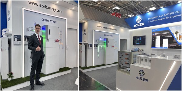 ACE Battery Introduces Next-Generation Innovation and Showcases Latest Energy Storage Product Portfolio at Intersolar Europe 2024