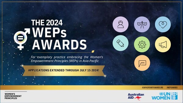 UN Women is accepting applications for the 2024 Asia-Pacific Women’s Empowerment Principles (WEPs) Awards.