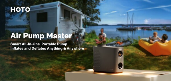 HOTO Air Pump Master: A Next-Generation Air Pump Featuring Dual Pump Cores and Smart Automation System