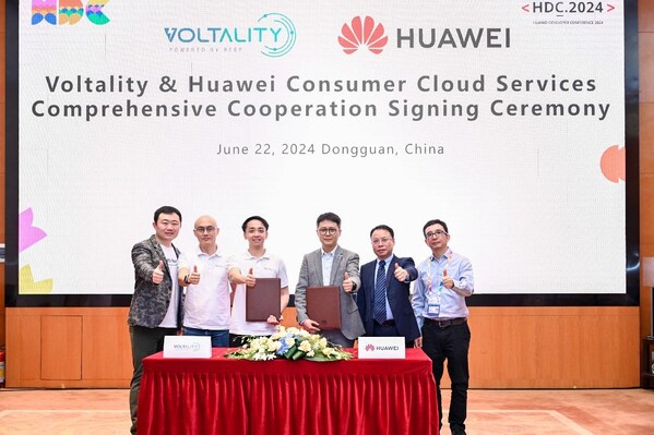 Huawei's Petal Maps and Voltality Pte. Ltd Collaborate to Forge a Novel Charging Experience for Electric Vehicle Drivers