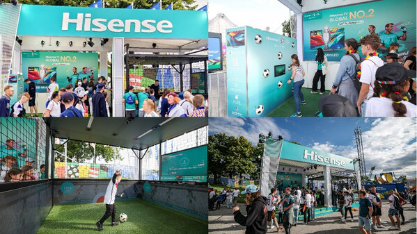 Hisense Enhances UEFA EURO 2024™ Excitement with Immersive Fan Zones