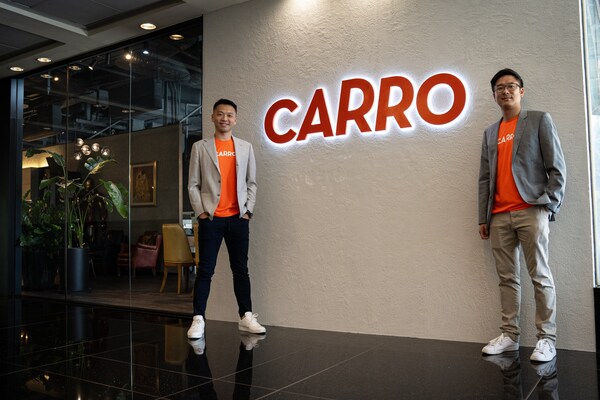 左到右：余家煒，Carro 香港行政總裁（CEO）、葉沛聰，Carro 香港營運長（COO）