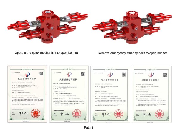 INTLEF Unveils New Structure Bonnet Boltless Hydraulic Locking Blowout Preventer: Safer, Easier, More Efficient!