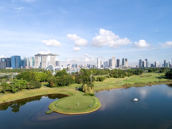Marina Bay Golf Course, owned and managed by NTUC Club
