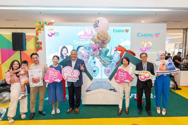 CARING PHARMACY UNVEILS MOM & CUTIE PRODUCT LINE
IN CELEBRATORY 30TH ANNIVERSARY EVENT