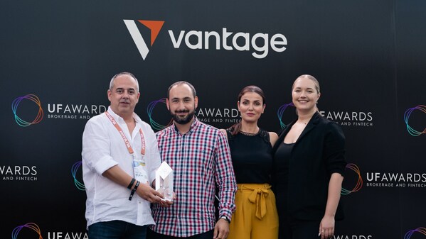 Vantage Markets, 'Best Trading Experience - Global award' 수상