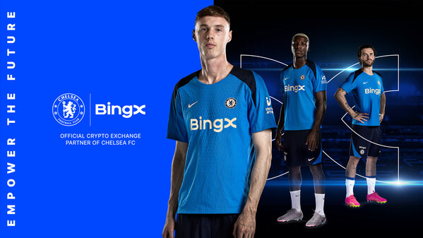 BingX Elevates the Partnership with Chelsea FC as its Men's Official Training Wear Partner