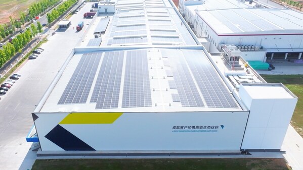 产业园50000多平方米屋顶太阳能光伏年发电量超1000万度