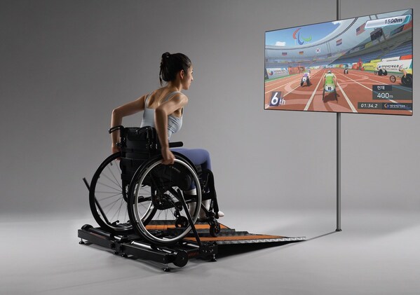 Kangsters' Wheely-X, an innovative cardio trainer designed for wheelchair users