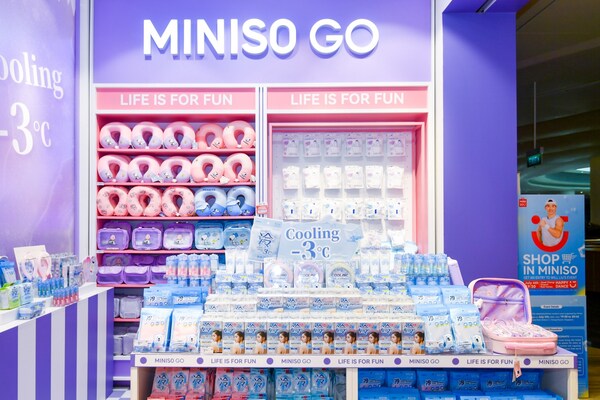 MINISO GO Zone at its Jewel Changi Airport Store Bringing Fun and Convenience for Global Travelers