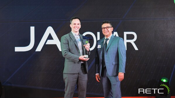 JA Solar Recognized as Highest Achiever in RETC's 2024 PV Module Index for the Fifth Consecutive Year (PRNewsfoto/JA Solar Technology Co., Ltd.)