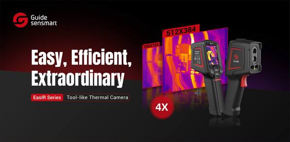 Guide sensmart unveils the EasIR Series with IR-Perfclear technology, 4X image quality enhancement