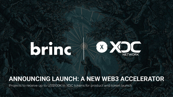 Brinc and XDC Announce New Web3 Accelerator, LAUNCH