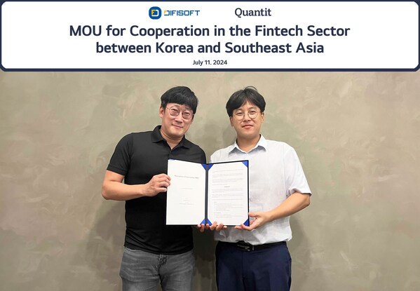 DIFISOFT signed MOU with Quantit to introduce AI-driven investment solutions in Southeast Asian financial markets.