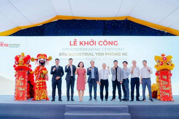 Groundbreaking Ceremony of KTG Industrial Yen Phong IIC – Phase 2