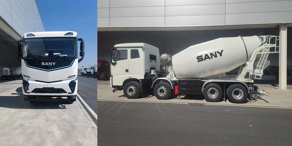 ซิชั่น พีอาร์ นิวส์ไวร์ - รถโม่ปูนไฟฟ้า SANY 408P ผ่านมาตรฐาน EU GSR ที่ได้รับการอัปเดต